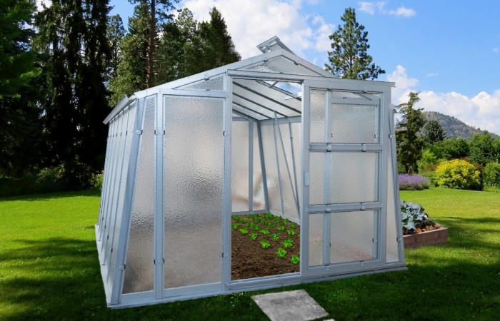 Skleník Ekogarden KN z polykarbonátu - 2,5 m až 6,5 m